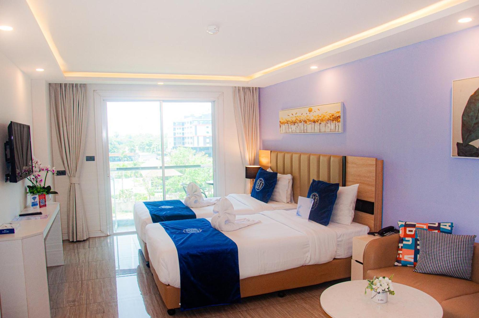 Ht9 Hotel Jomtien Beach Eksteriør billede